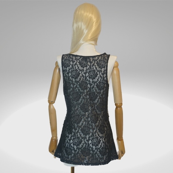 Express sequins lace top - Picture 2 of 3